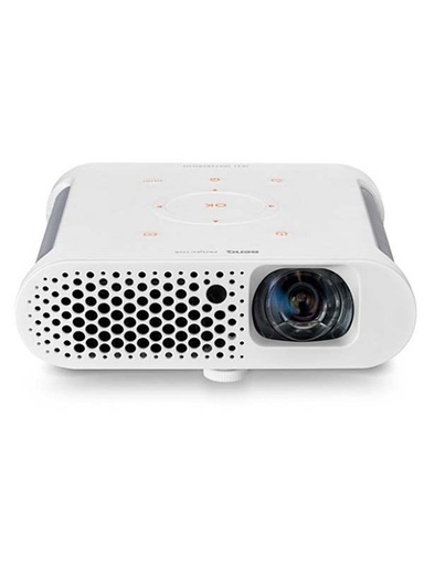 [9H.JFL77.59J] BenQ Projector GS1 White-Portable- [4.0  Units]