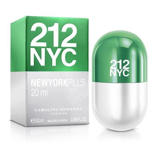 Carolina Herrera 212 Pills Women EDT 20ml- [0.0  Units]
