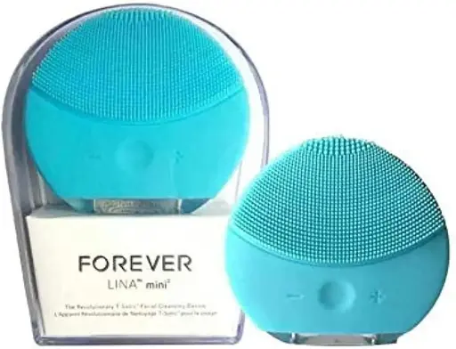 [2724630547060] Forever Lina Mini Facial Cleansing Brush Blue- [0.0  الوحدات]