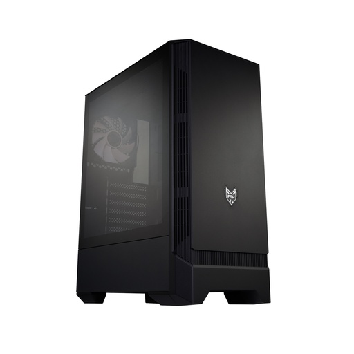FSP Mid Tower PC Gaming Case Black CMT260- [0.0  Units]