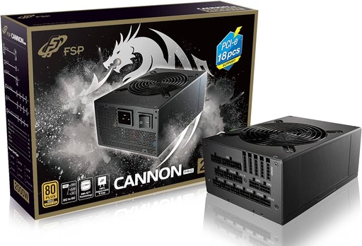 [52AGPBI/PPA20A0400] FSP Power Supply Cannon Platinum 2000W FSP2000-52A...- [0.0  Units]
