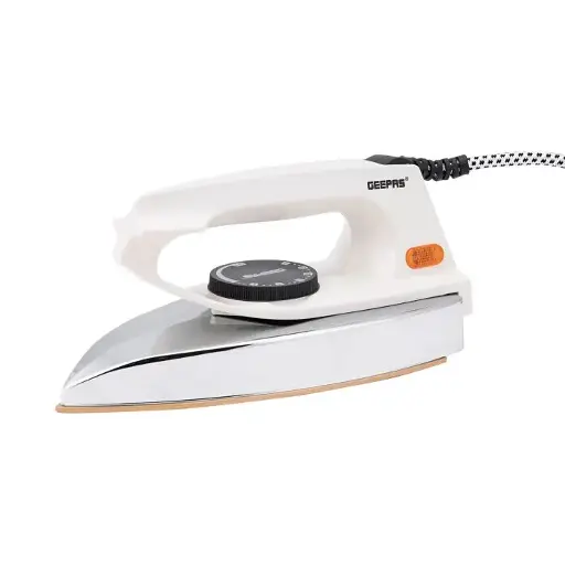 [GDI7729] Geepas GDI7729 Dry Iron/Nonstick Golden Teflon Pla...- [0.0  Units]