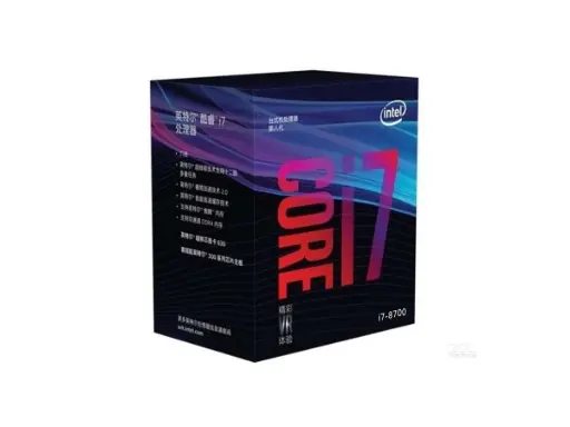 [BX80684I78700] Intel Cpu I7-8700 Box- [1.0  Units]