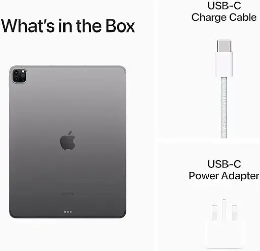 [A2764] IPad Pro 12.9 2022 256GB Cellular Silver- [0.0  Units]