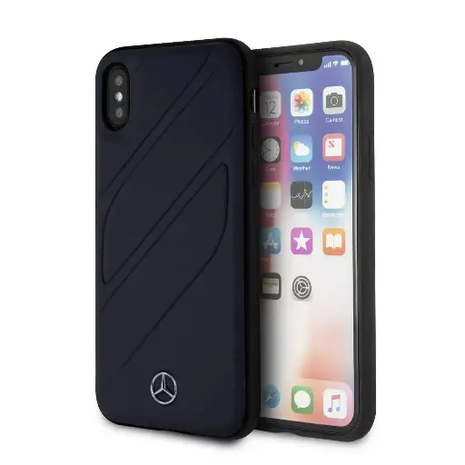 [MEHCPXTHLNA-1] iPhones X/Xs Mercedes Benz NEW ORGANIC I Genuine L...- [0.0  Units]