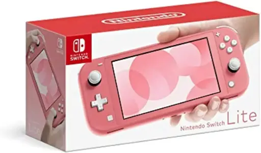 Nintendo Switch OLED Light Coral- [0.0  Units]