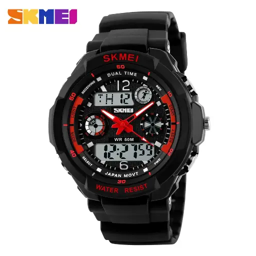[SK0931RED] Skmei - 0931, Digital Sports Watch Red- [0.0  الوحدات]