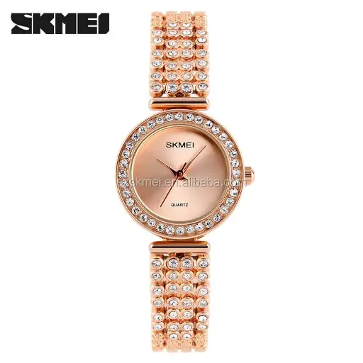 [SK1224RG] Skmei - 1224, Stainless Steel Watch for Women Rose...- [0.0  Units]