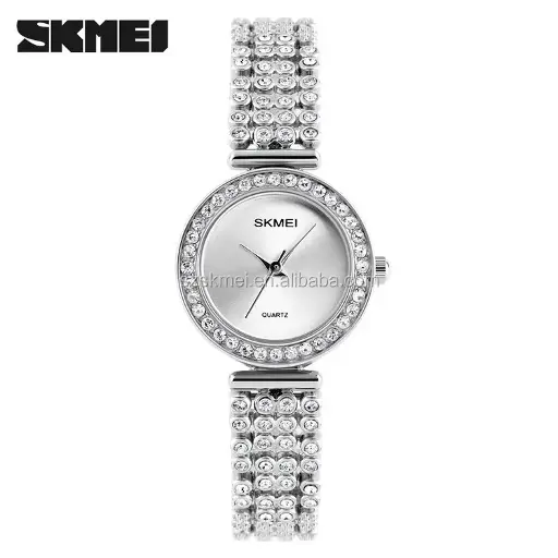 [SK1224SILVER] Skmei - 1224, Stainless Steel Watch for Women Silv...- [0.0  الوحدات]