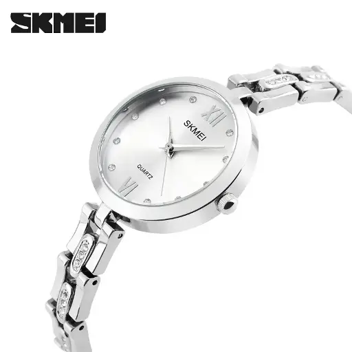 [SK1225SLIVER] Skmei - 1225, Stainless Steel Watch for Women Silv...- [0.0  الوحدات]