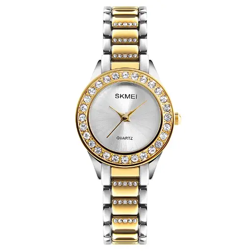 Skmei - 1262, Steel Watch for Women Gold- [0.0  الوحدات]