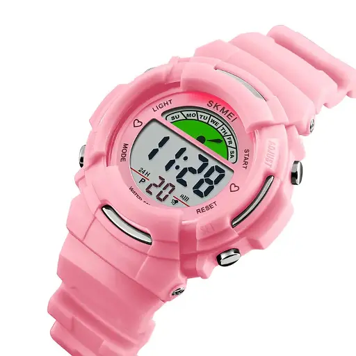 [SK1272PINK] Skmei - 1272, Sports Watch for Kids Pink- [0.0  Units]