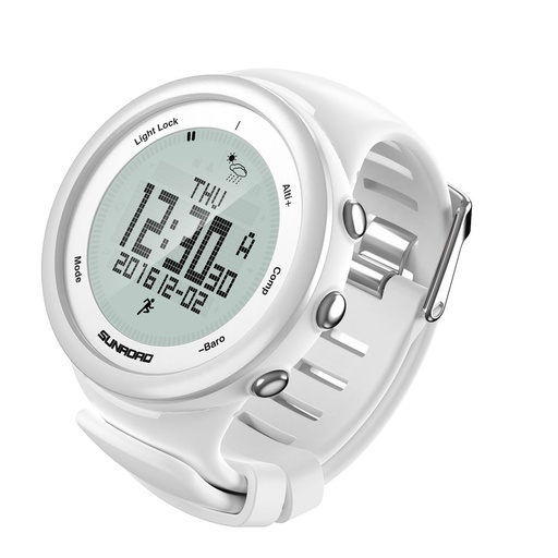Sunroad FR852 Sports Watch/Silver- [0.0  الوحدات]