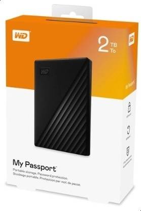 [WDBYVG0020BBK-WESN] WD 2TB My Passport Portable External Hard Drive, U...- [0.0  Units]