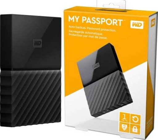 [WDBYNN0010BBK-WESN] WD Passport HDD EXT 1 TB 2.5''- [0.0  Units]
