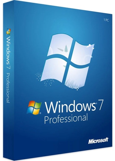 [MT-2024-1003] Windows Pro 7 64bit Oem- [8.0  الوحدات]