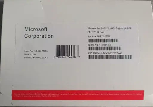 Windows Svr Cal 12 Eng 1 Clt 5 User- [0.0  الوحدات]