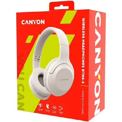 CANYON BTHS-3, Bluetooth headset,with microphone, ...- [0.0  Units]