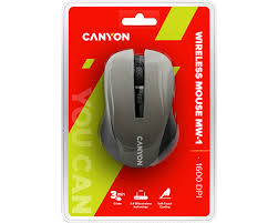 CANYON MW-1, 2.4GHz wireless optical mouse with 4 ...- [0.0  Units]