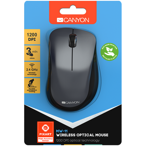 CANYON MW-11, 2.4 GHz Wireless mouse,with 3 button...- [0.0  الوحدات]