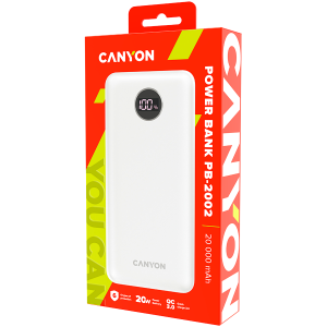 CANYON  PB-2002 Power bank 20000mAh Li-poly batter...- [0.0  Units]