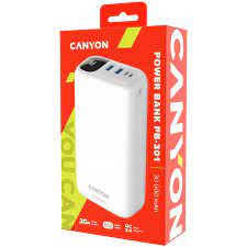 CANYON PB - 301, Power bank 30000mAh Li-poly batte...- [0.0  Units]