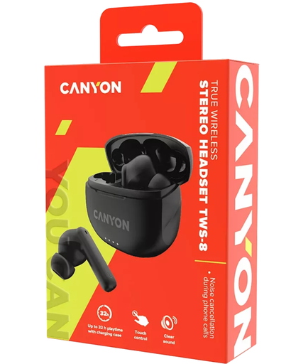 CANYON TWS-8, Bluetooth headset, with microphone, ...- [0.0  الوحدات]