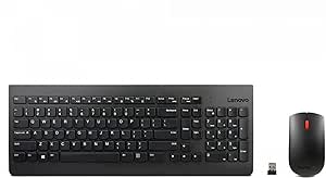 Lenovo Keyboard Wireless + Mouse Black- [0.0  pcs]