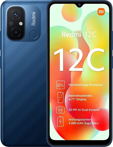Redmi 12C 4GB/128GB India Lavender Blue- [0.0  pcs]