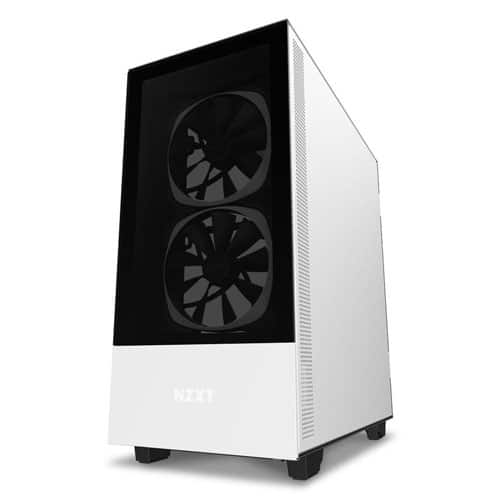 NZXT ATX Case H510 Elite Matte White Mid Tower- [0.0  pcs]