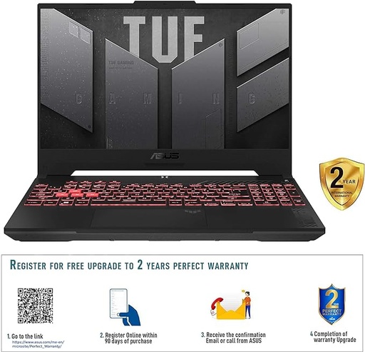 [FA507XI-LPO18W] ASUS GAMING LAPTOP TUF A15-Grey AMD R9 7940HS 4.0G...- [0.0  pcs]