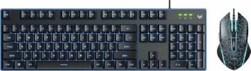 Rapoo V100S VPro Gaming Combo (KB+MSE) Black- [0.0  pcs]