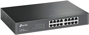 TP Link TL-SG1016D 16 Port Gigabit Desktop Rackmou...- [0.0  pcs]
