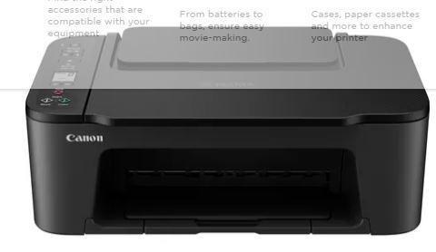 Canon Pixma TS3440 Printer Black- [0.0  Units]