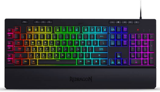 [K512 RGB] Reddragon: Shiva K512 RGB Gaming Keyboard Black- [1.0  الوحدات]