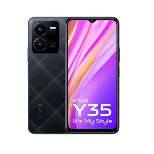 Vivo Y35 8GB/128GB Black- [0.0  Units]