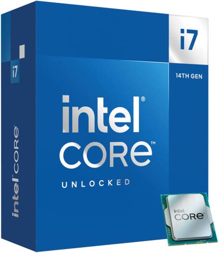 [BX8071514700KF] Intel Cpu I7-14700KF Box- [0.0  الوحدات]