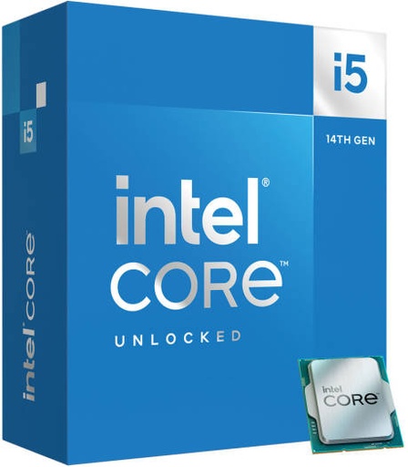[BX8071514600KF] Intel Cpu I5-14600KF Box- [0.0  الوحدات]