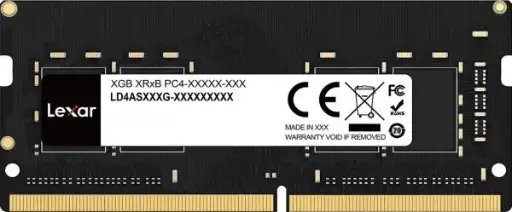 [LD4AS016G-B3200GSST] Lexar 16GB DDR4-3200 SO DIMM- [0.0  الوحدات]