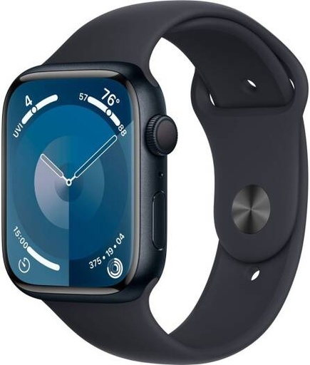 Apple Watch 9 45mm GPS Black- [0.0  الوحدات]