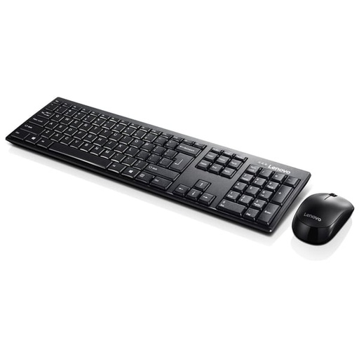 Lenovo 100 Wireless KB & Mouse Combo Black- [0.0  الوحدات]