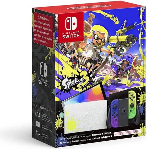 Nintendo Switch OLED Splatoon 3- [0.0  Units]