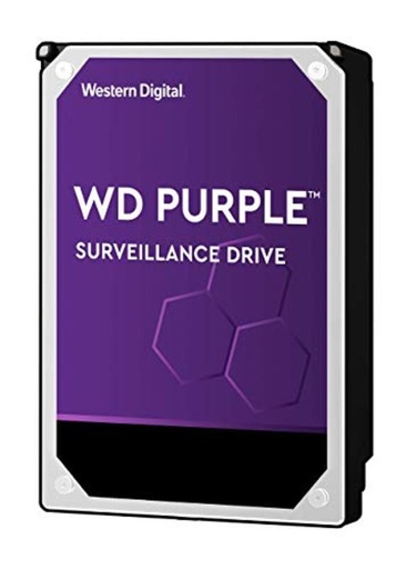 WD HDD 6TB 3.5" Sata Purple WD63PURU- [0.0  Units]