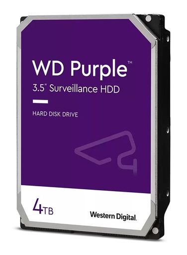 WD HDD 4TB 3.5"Sata Purple WD42PURU- [0.0  الوحدات]