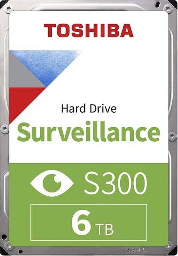 Toshiba HDD 6TB Sata Surveillance S300 HDWT360UZSV...- [0.0  الوحدات]