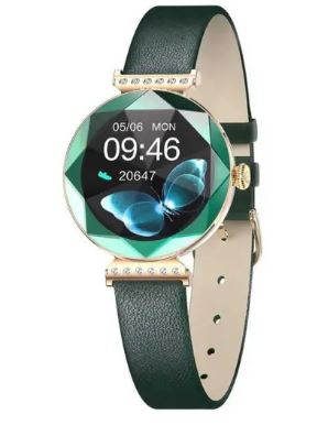 Green Lion Swarovski Smart Watch Green- [0.0  الوحدات]