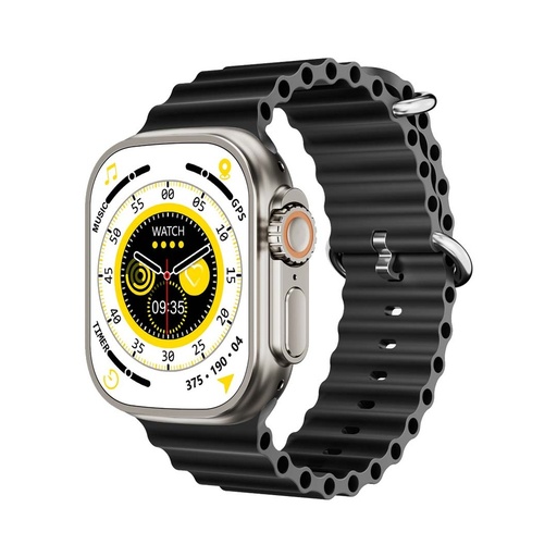 Porodo Smart Watch Ultra Ultimo with Black Strap- [0.0  Units]