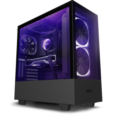 NZXT ATX Case H510 Elite Matte Black Mid Tower- [0.0  الوحدات]