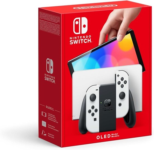 Nintendo Switch OLED White- [0.0  الوحدات]