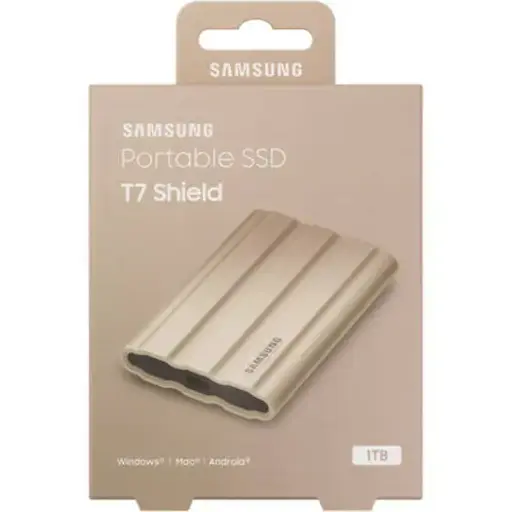 SAMSUNG Portable SSD T7 Shield MU-PE1T0K/WW- [0.0  الوحدات]